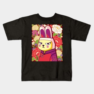 CatSoki Water Rabbit Kids T-Shirt